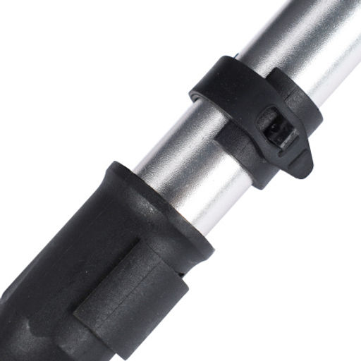 Велонасос COMIRON DIRK 1, алюминиевый цилиндр, пластиковая ручка, телескопическая головка на шланге, Presta-Schrader-Dunlop, 8,3 бар. /уп 100 - Галеонтрейд фото 8