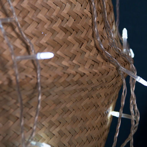 Гирлянда Нить 5 м с насадками Игла, IP20, прозрачная нить, 50 LED, свечение белое, 8 режимов, 220 В - Luazon lighting фото 3