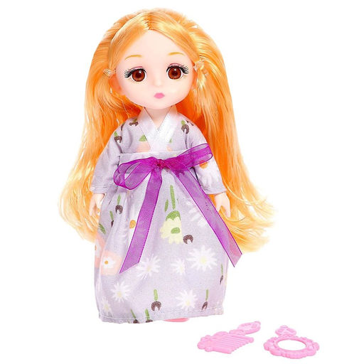 Кукла модная шарнирная Бала в платье, с аксессуарами, цвета МИКС - Simaland фото 7