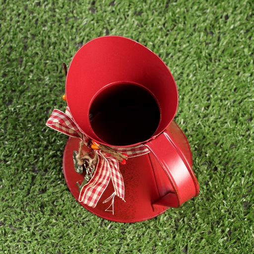 Кашпо Ведерко Рустад, 10?13?13 см, красное - Take it easy фото 6