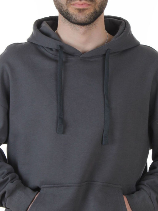 TLK-807 DK. GRAY Толстовка мужская (85% хлопок, 15% полиэстер)