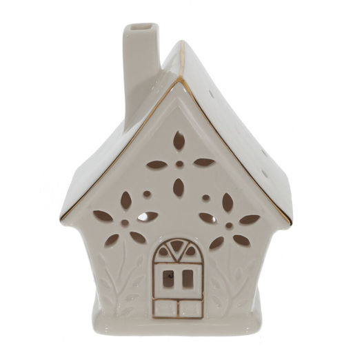 Фигурка декоративная "Дом" (подсветка, 3xLR44 н/п), L9 W6,5 H12 см