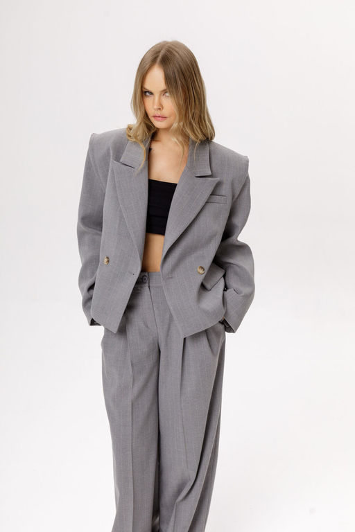 Жакет Pirs 6377 светло-серый