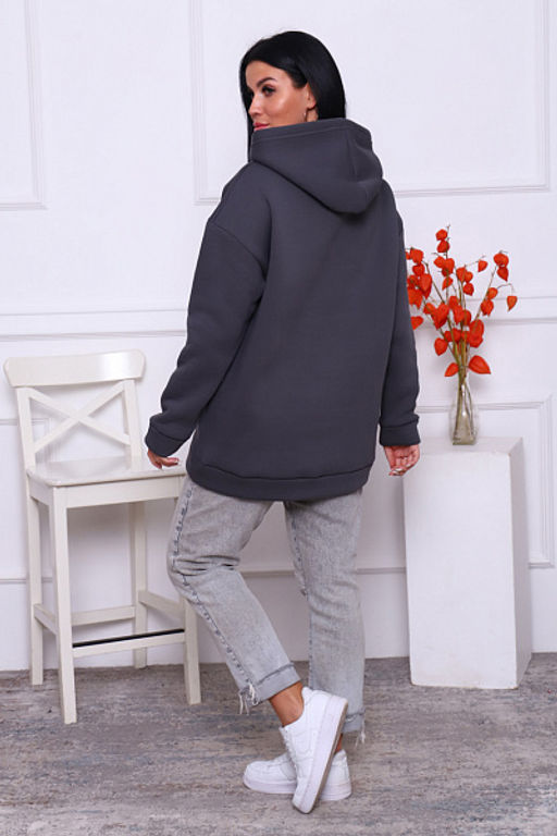 Толстовка с капюшоном, футер с начесом 3-х нитка (878-3) - Плиона фото 12