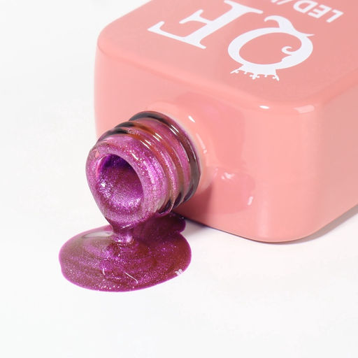 Гель лак для ногтей, кошачий глаз, неоновый, трехфазный, 10 мл, LED/UV, сиреневый (47)