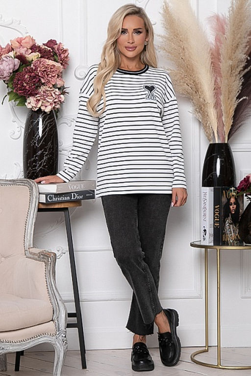 Джемпер - тельняшка 41888 - Avili фото 2