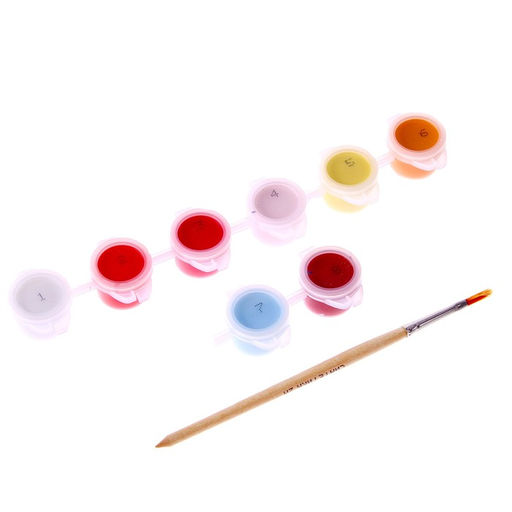 Картина по номерам Под зонтом, 20 30 см - Школа талантов фото 4