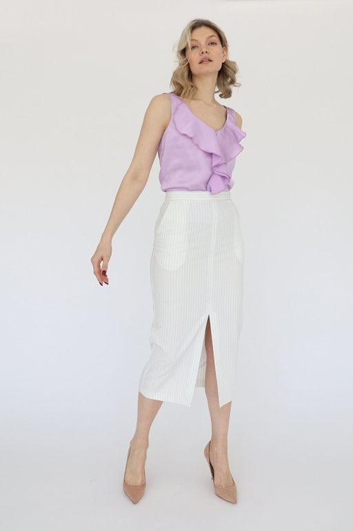 Топ с рюшей - Looklikecat фото 3