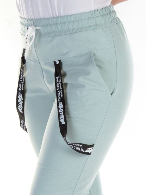 QB-81 Брюки спортивные женские (95% хлопок, 5% стрейч) P&S