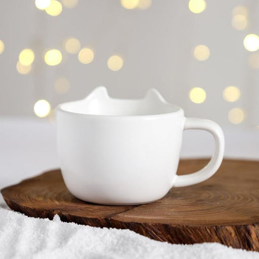 Чайная пара Счастье уже здесь: кружка 200 мл, блюдце 18?11 см, ложка