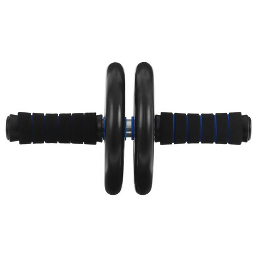 Ролик для пресса ONLYTOP, 2 колеса, с ковриком