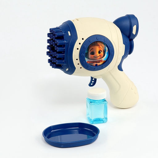 Генератор мыльных пузырей Зайчик, синий, 18?10?18 см - Funny toys фото 6