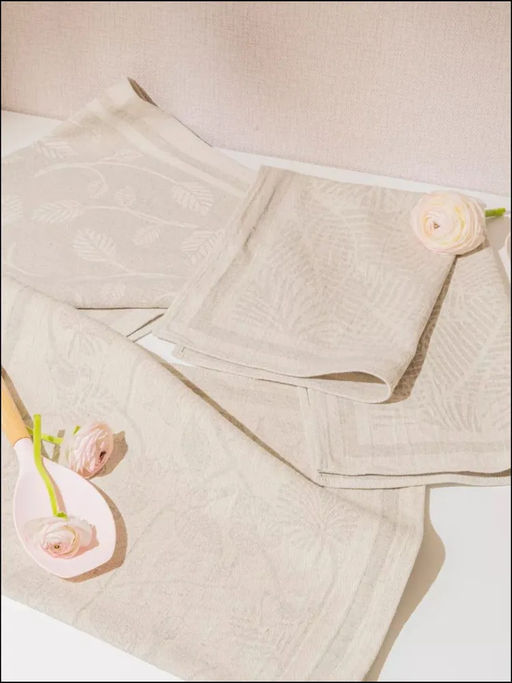 20с130-ШР 47*70 Полотенце "Резные листья-3" цв. 330 рис 740