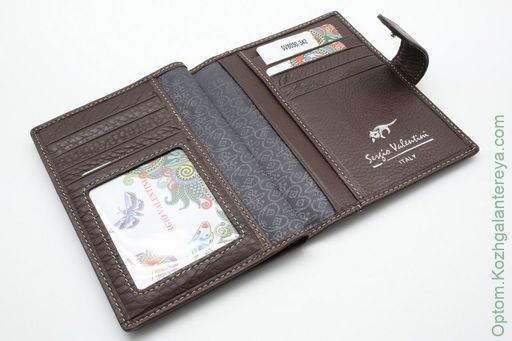Женская кожаная обложка для паспорта и автодокументов Sergio Valentini СВ 8030-342 фото 3