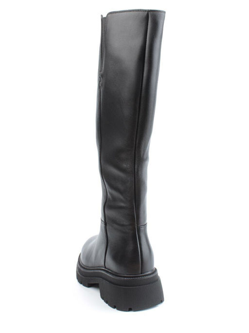 02-FK884-1M BLACK Сапоги зимние женские (натуральная кожа, байка, натуральный мех) - Фабричный китай фото 7