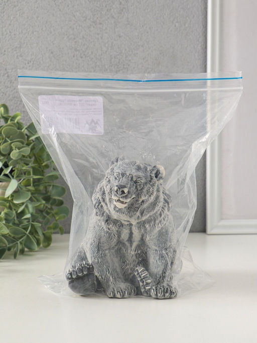 Сувенир "Медведь бурый сидит" 12,5 см