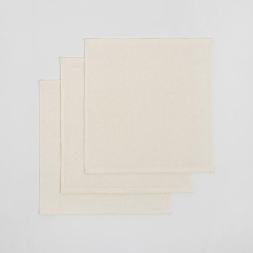 Набор махровых полотенец «Пусть сбываются мечты» 30×30 см - 3 шт., хлопок 340 г/м²