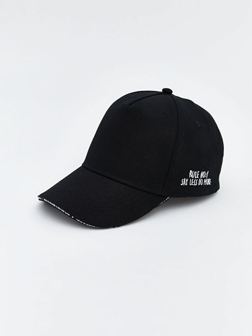 Yaz? Bask?l? K?z ?ocuk Kep ?apka 2li