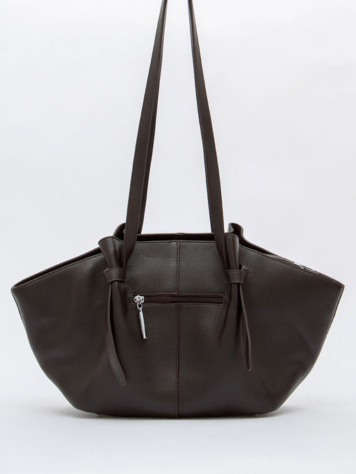 Сумка женская кожаная 2394-1Y coffee Polina&Eiterou