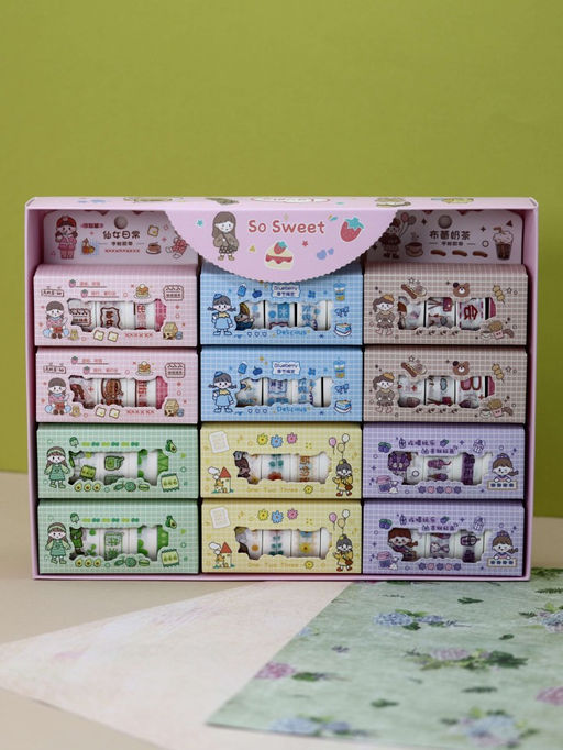 Набор декоративного скотча Fruit friend, purple