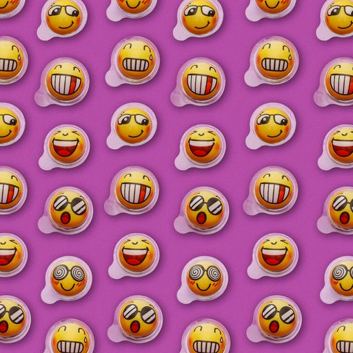 Цена за 40 шт. Жевательная резинка Смайлик с начинкой, 40 * 11,5 г - Simaland фото 3