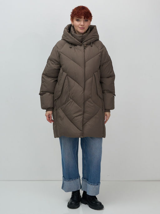 Пальто двубортная зимнее утепленное Бренд: Visdeer  фото 2