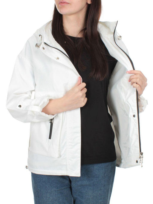 8051 WHITE Ветровка женская LYDIA - Фабричный китай фото 6