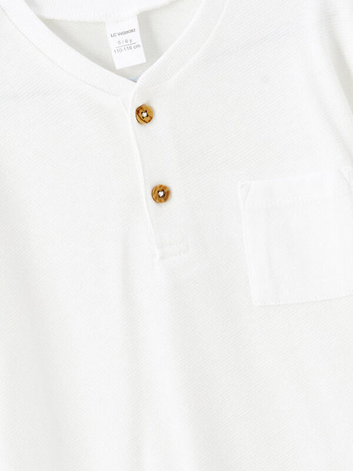 Bisiklet Yaka Basic Erkek ?ocuk Ti??rt