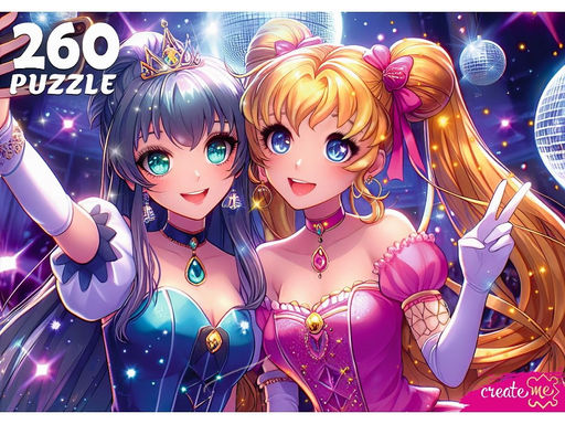 Puzzle 260 элементов "Аниме-девушки на дискотеке" (Х260-4546)