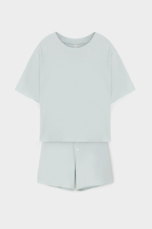 Е 20149/туманный голубой пижама жен