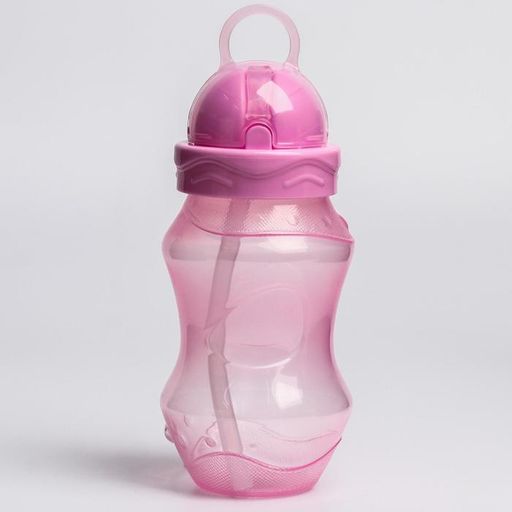 Поильник - непроливайка с трубочкой, 280 мл, цвета МИКС - Крошка я фото 6