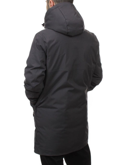 2180 DK. GRAY Куртка мужская зимняя облегченная (130 гр. холлофайбер)
