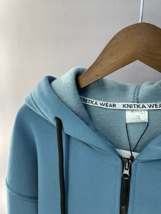 265М Костюм мужской на молнии, блюстоун (начес)