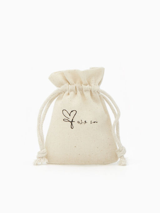 Цена за 50 шт. Мешочек подарочный Нежность лён, 7?9 см, бежевый - Simaland фото 2