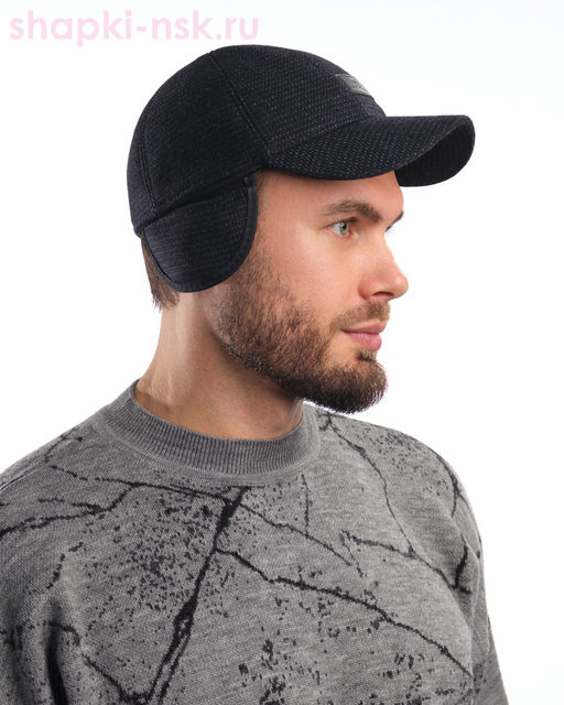 061-47 Бейсболка мужская флис (56-62)