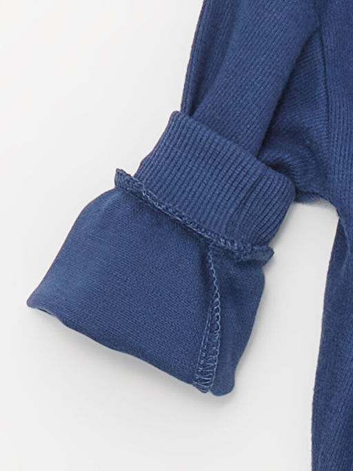 Bisiklet Yaka Uzun Kollu Erkek Bebek Sweatshirt ve Pantolon 2li Tak?m - Waikiki фото 3