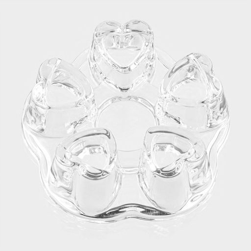 Подставка для подогрева Хрусталик, d=14 см, стекло, прозрачная - Simaland фото 2