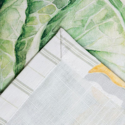 Скатерть Этель Vegetable 180х147 см, 100% хлопок, репс 210 г/м2  фото 8