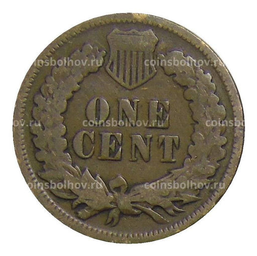 Монета 1 цент 1904 года США