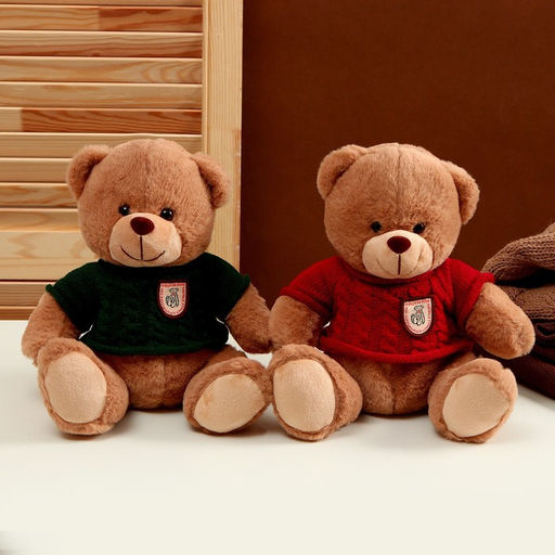 Мягкая игрушка Медведь в свитере, 25 см, цвет МИКС - Simaland фото 6