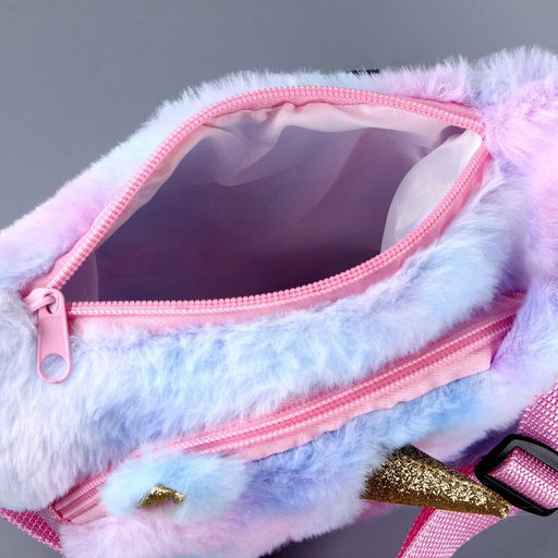 Сумка детская поясная Единорог, 26?16 см