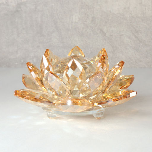 Сувенир из хрусталя Лотос 12,5х5,2 см / S620 /уп 48/ - Галеонтрейд фото 3