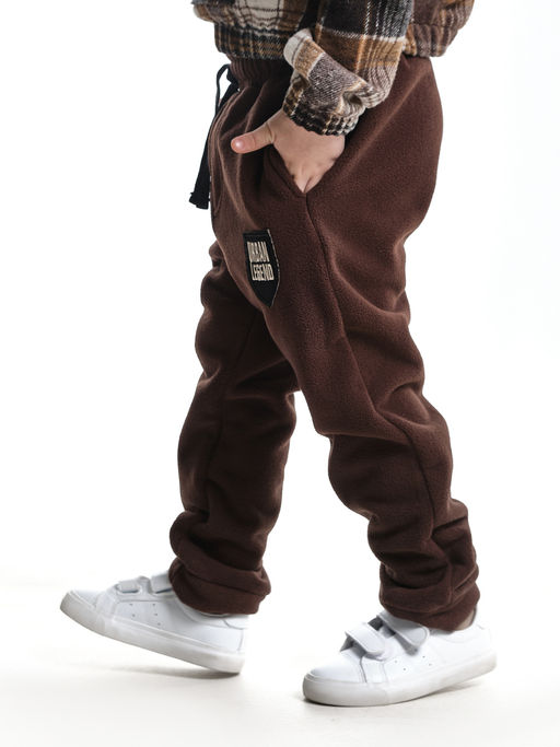 Брюки (флис) UD 7090 кофе - Mini maxi фото 2