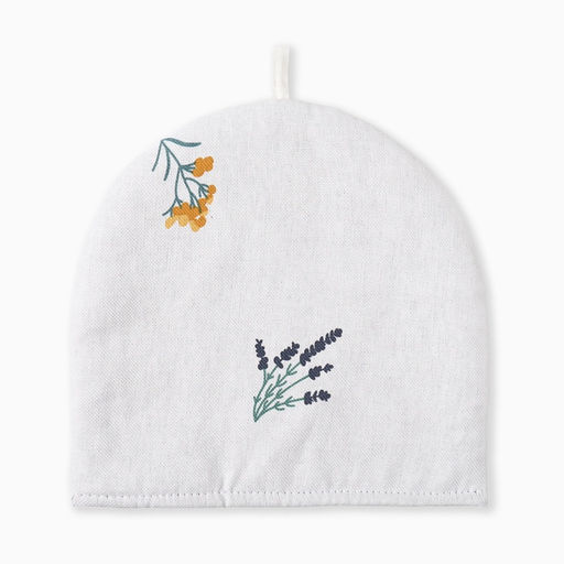 Грелка на чайник Этель Полевые цветочки 28?28 см, рогожка 176 г/м?, 100% хлопок