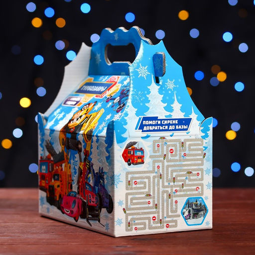 Цена за 5 шт. Подарочная коробка Турбозавры, Ларец , 20 х 12 х 17 см - Simaland фото 3