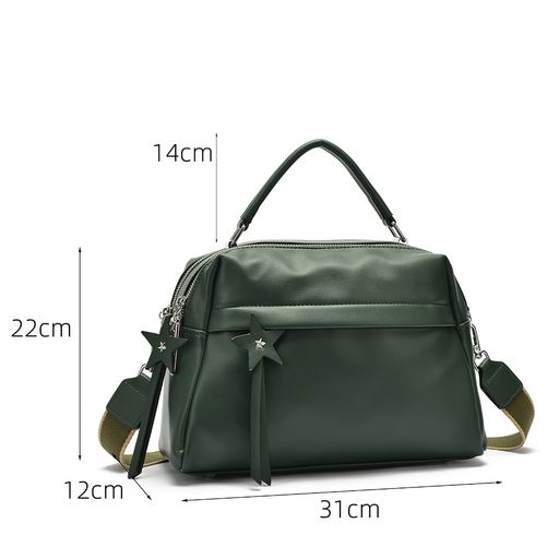 Сумка женская 21200 Темно-зеленый - Saint miranda фото 4