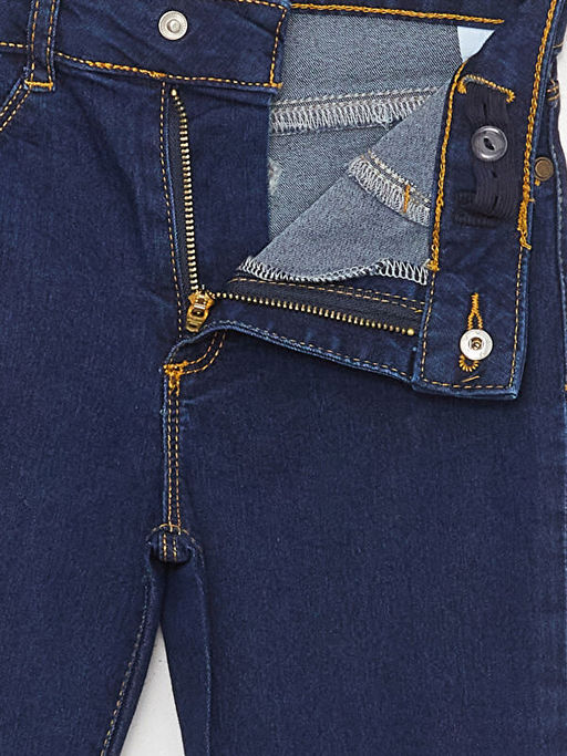 Basic ?spanyol Pa?a K?z ?ocuk Jean Pantolon - Waikiki фото 2