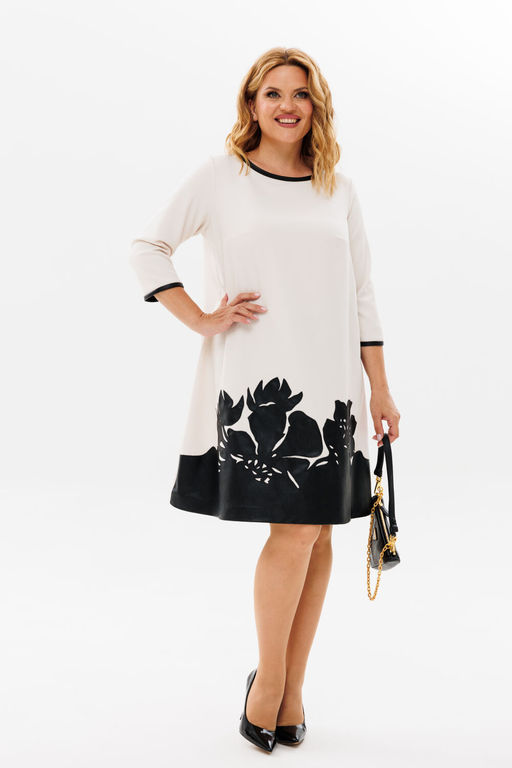 Платье Michel Chic 2140 молоко  фото 2