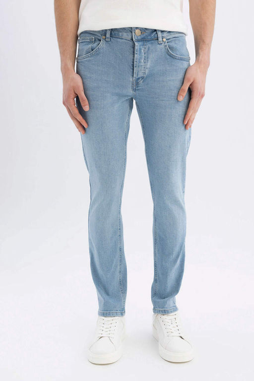 Pedro Slim Fit Джинсовые брюки узкого кроя с нормальной талией и узкими штанинами