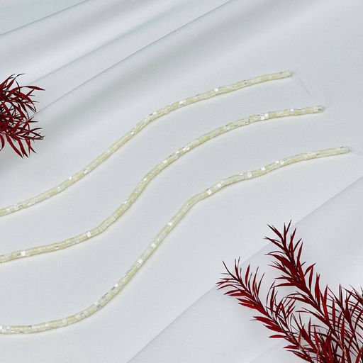 Бусины для украшений из Перламутра (155 бусин) 39 см